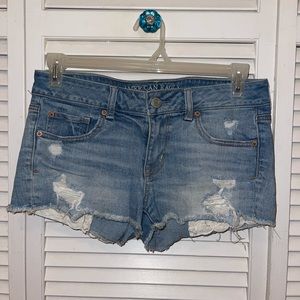 American Eagle jean shorts